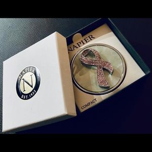 Napier Mother of Pearl Mirrored Compact